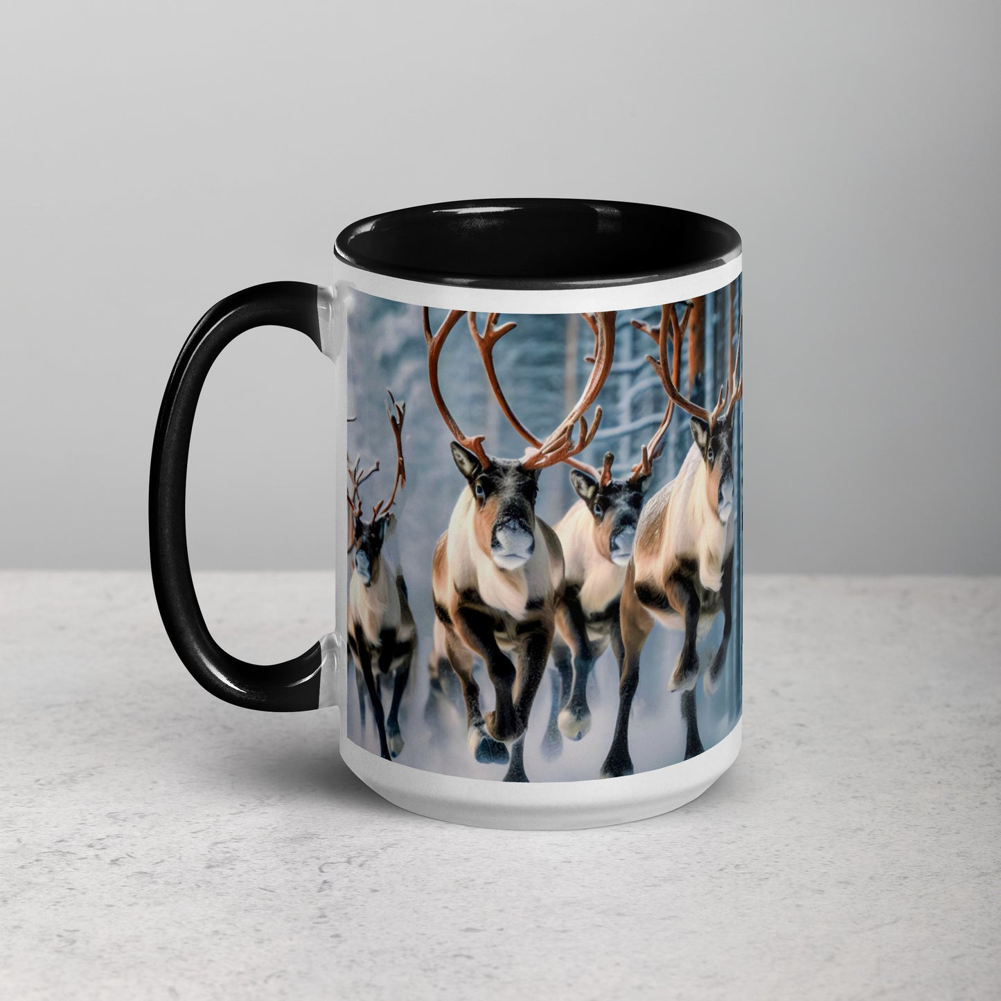 Christmas Mug With Color Inside