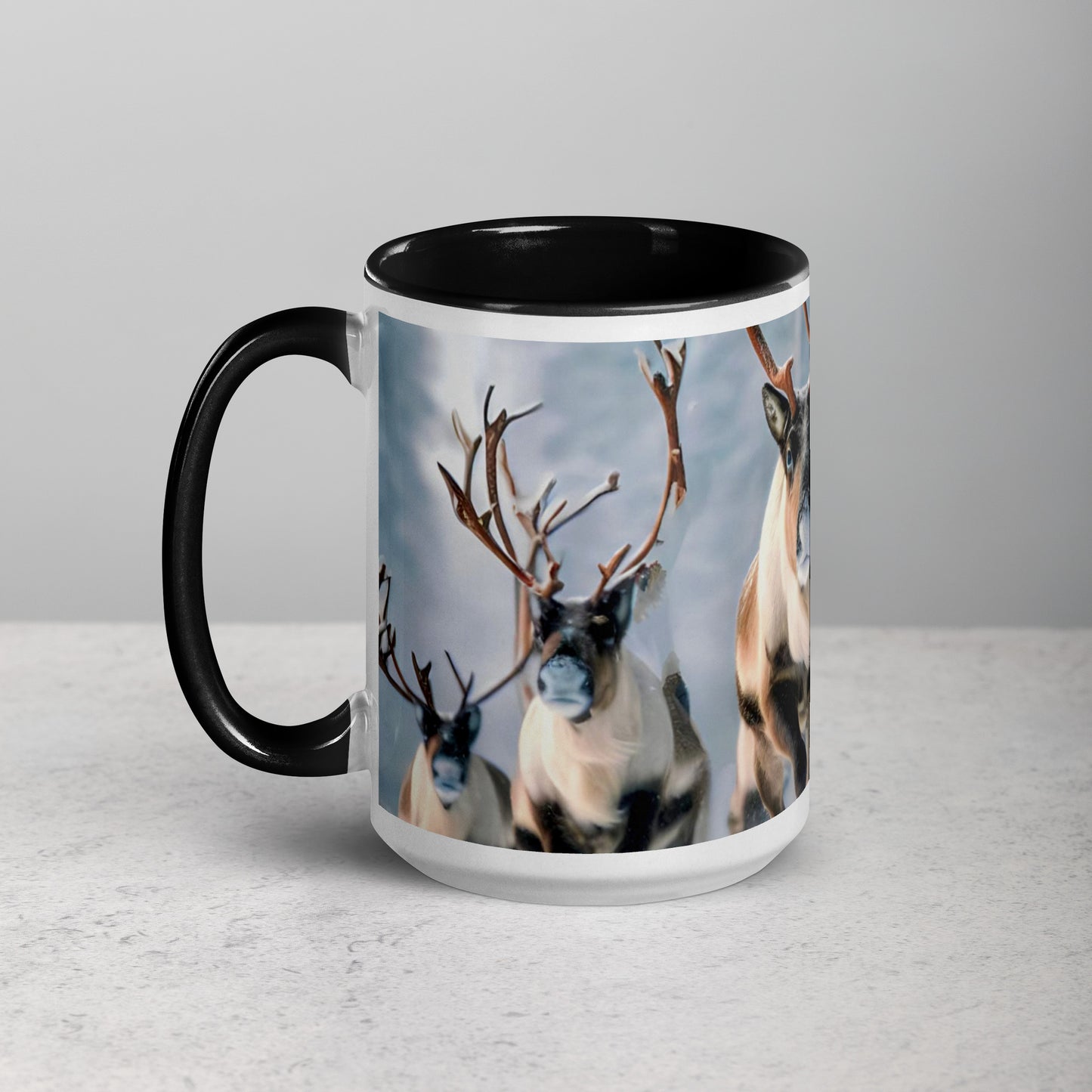 Christmas mug with Color Inside