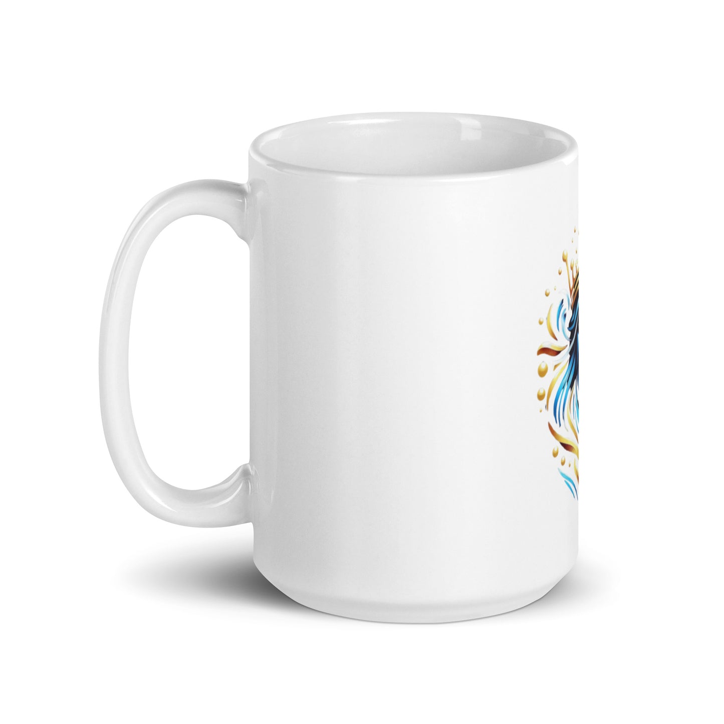 White Glossy Mug