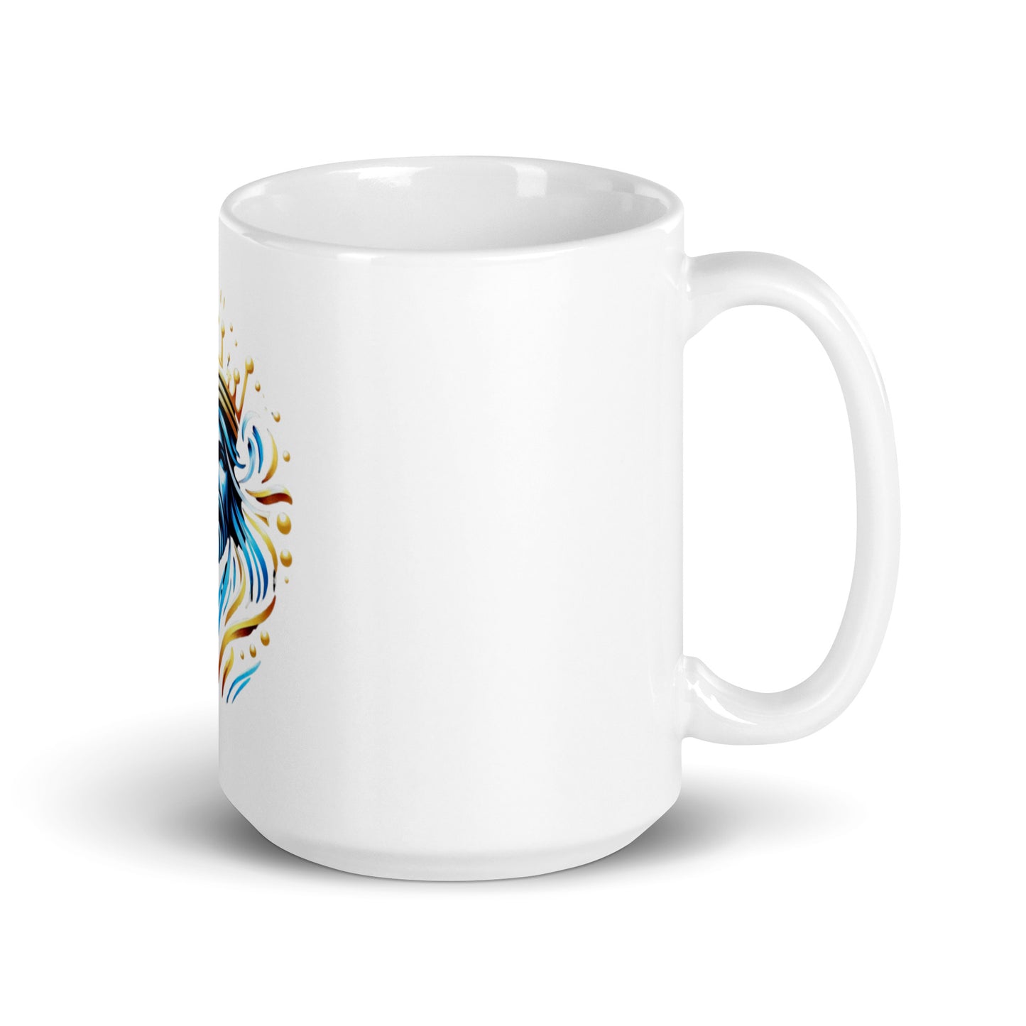 White Glossy Mug