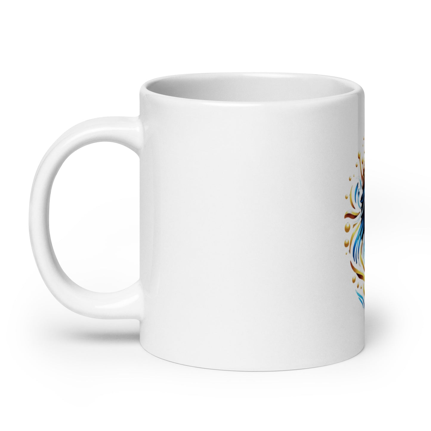 White Glossy Mug