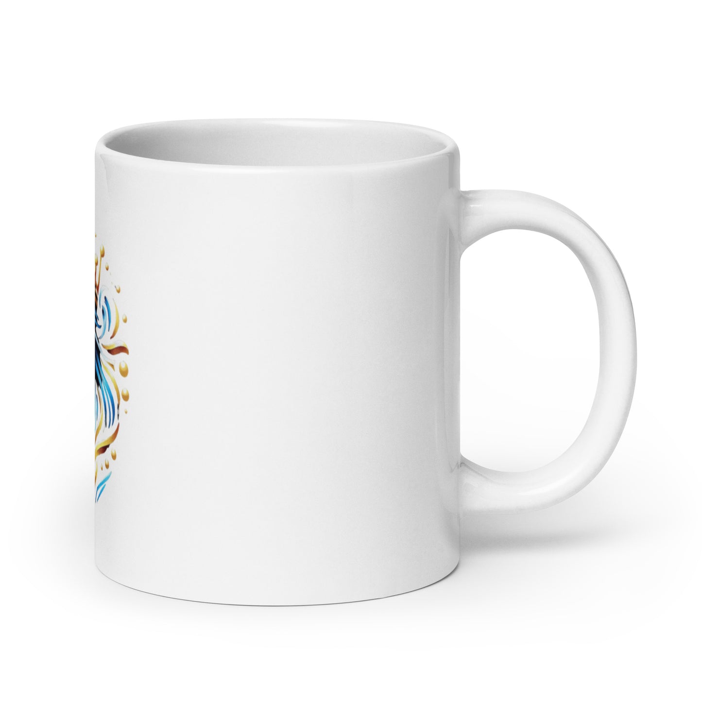 White Glossy Mug